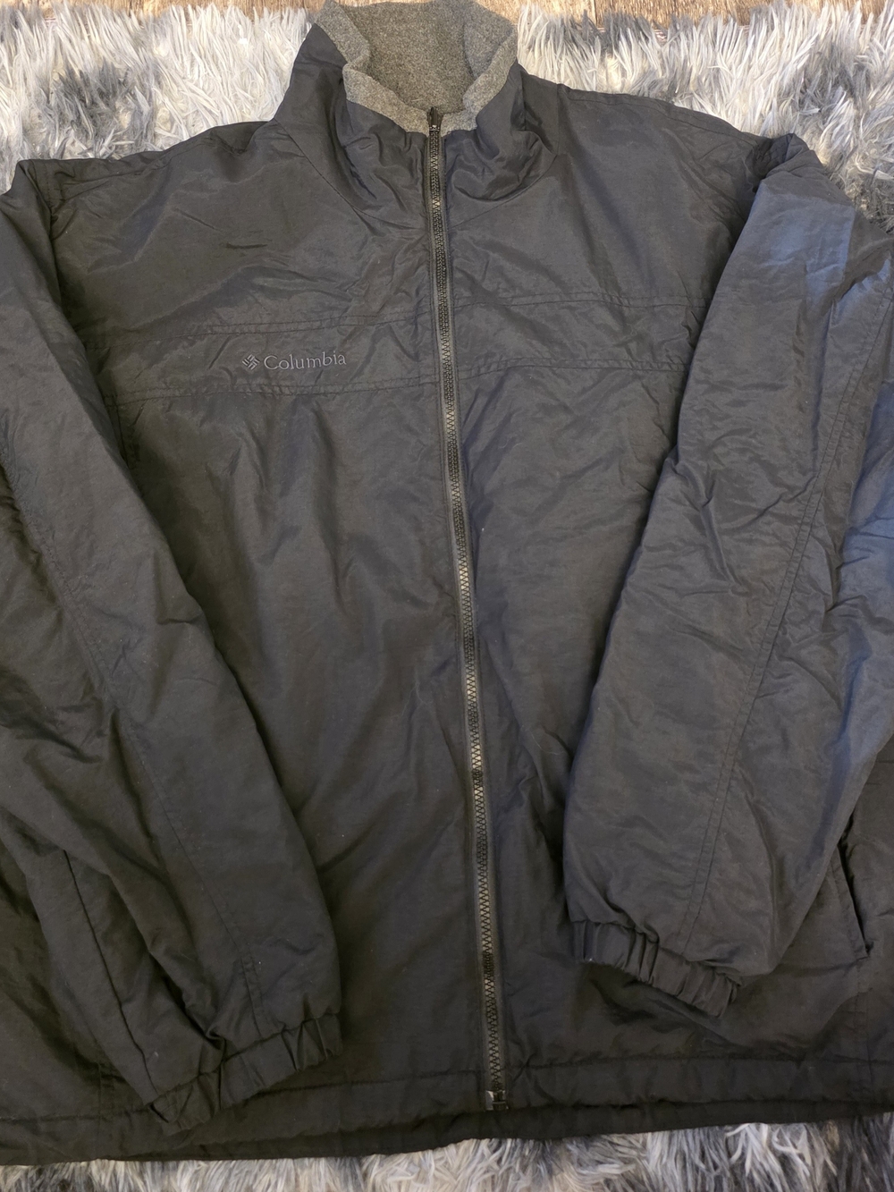Columbia Men's Black Full-Zip Performance Jacket